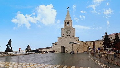 Спасская башня Казанского кремля